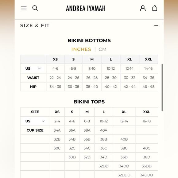 Andrea Iyamah Akacia Bikini Bottom NUDE XL - Picture 5 of 14